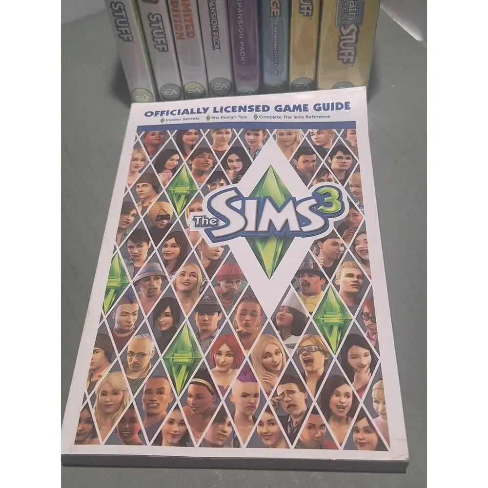 The Sims 3 & Sims 2 PC Lot Expansions Stuff Packs + Guide Tested Discs